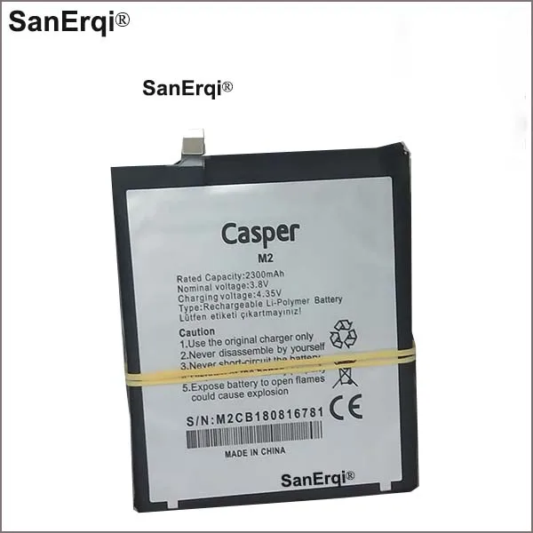 

Phone Battery 3.8V 2300mAh for Casper M2 Phone Battery