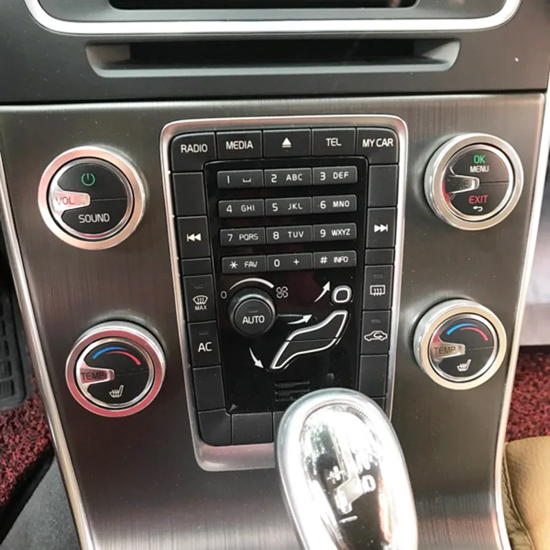 Для Volvo S60 V60 XC60 S80 V40 S60L V70 XC70 нагреватель кондиционера ручки переключателя