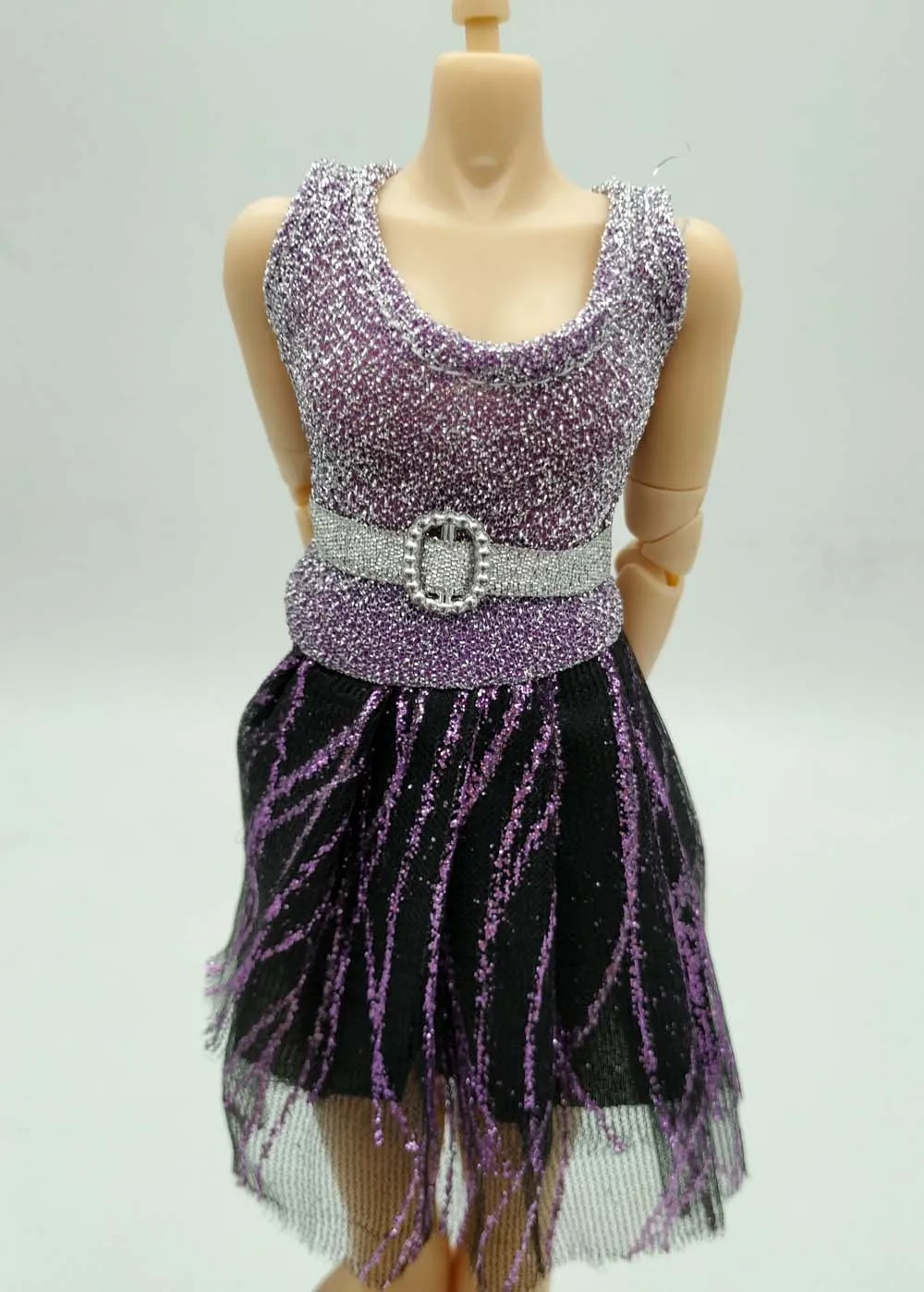 1/6 Scale Phicen фиолетовое платье одежда для коллекции экшн-фигурок 12 дюймов | Игрушки и