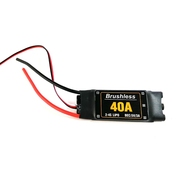 40A контроллер скорости ESC с UBEC для RC FPV квадрокоптера Самолет Вертолет короткая