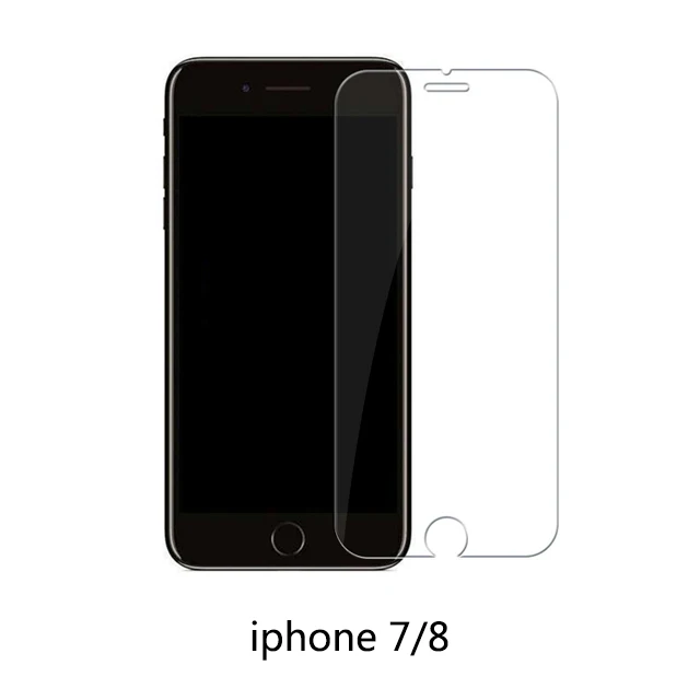 9H закаленное стекло для iphone 7 8 X XS 11 Pro Max XR защита экрана 5S защитное на 6s Plus