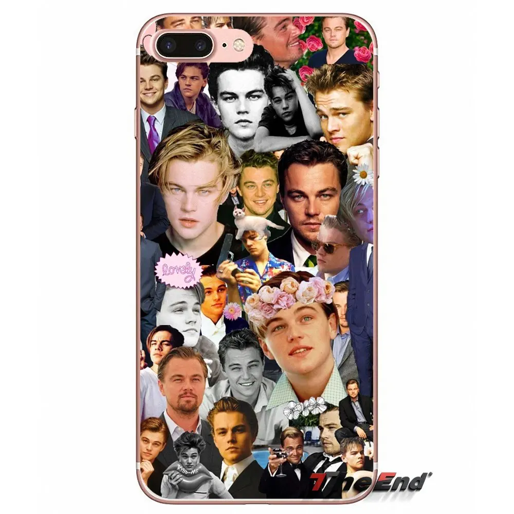Для iPhone X 4 4S 5 5S 5C SE 6 6S 7 8 Plus Samsung Galaxy J1 J3 J5 J7 A3 A5 2016 2017 leonardo dicaprio красивый чехол с
