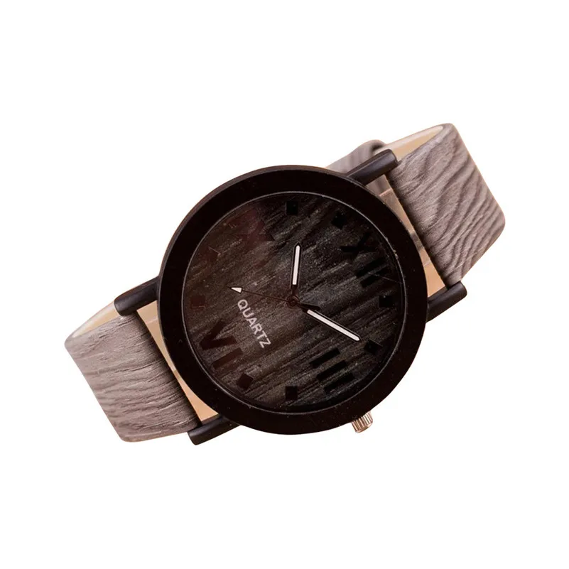 Часы наручные женские кварцевые с римскими цифрами и кожаным ремешком|Женские