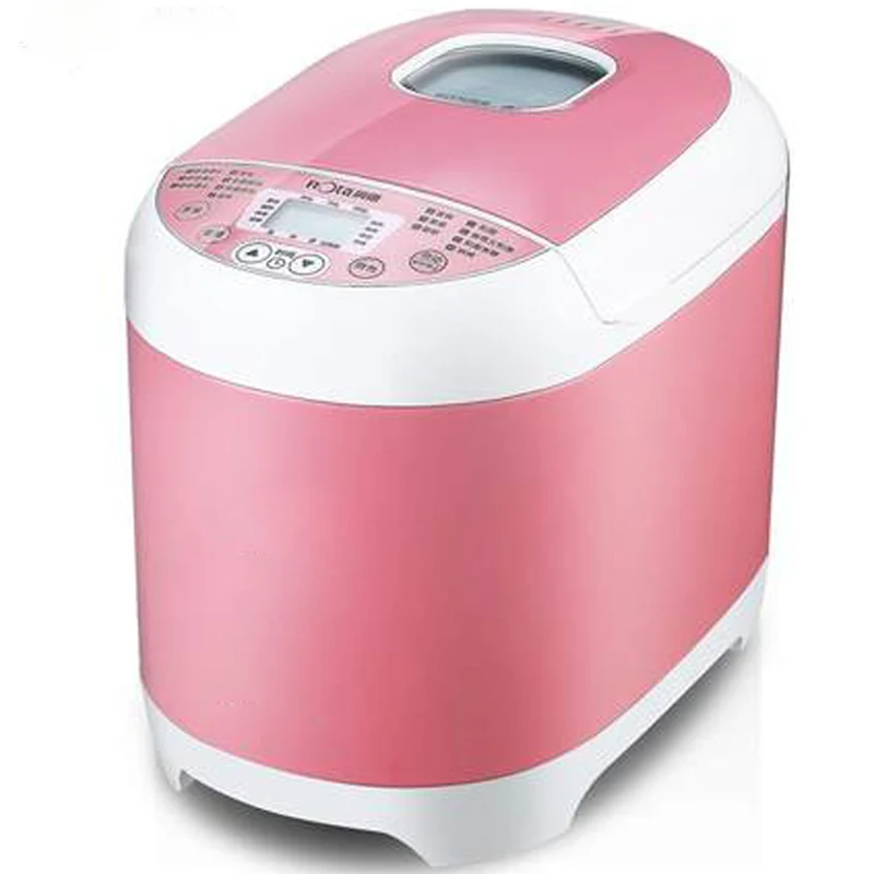 220V RTBR-205 14 menu 3 weight three baking color bread machine 15h timing bread roster Multi-function steamed bread maker 500W 220V - Цвет: 220V