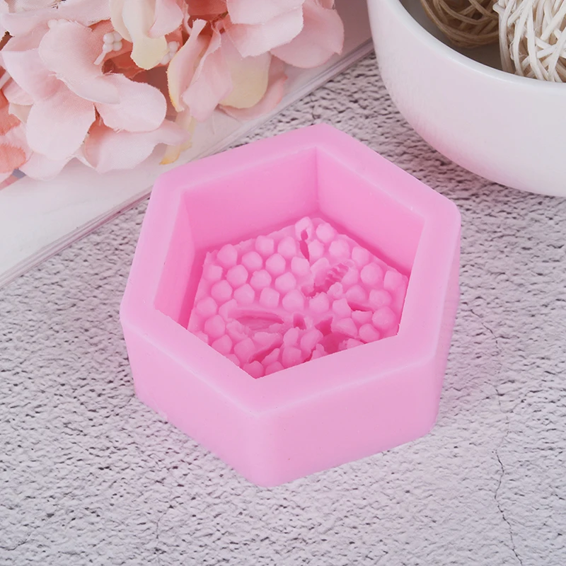 Силиконовые формы для мыла в виде пчелы смолы глины свечи форма помадки шоколада