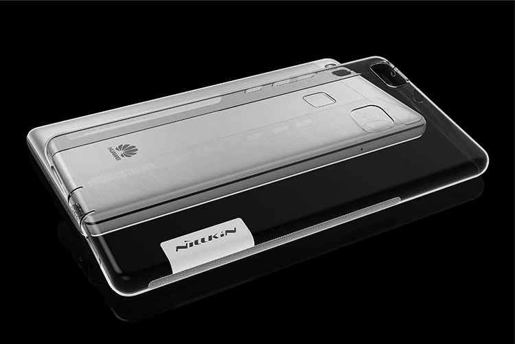 Nillkin TPU 0,6 мм Ультратонкий чехол для телефона s для huawei P9 Lite G9 Lite силиконовый чехол кристально чистый чехол+ розничная посылка - Цвет: Прозрачный