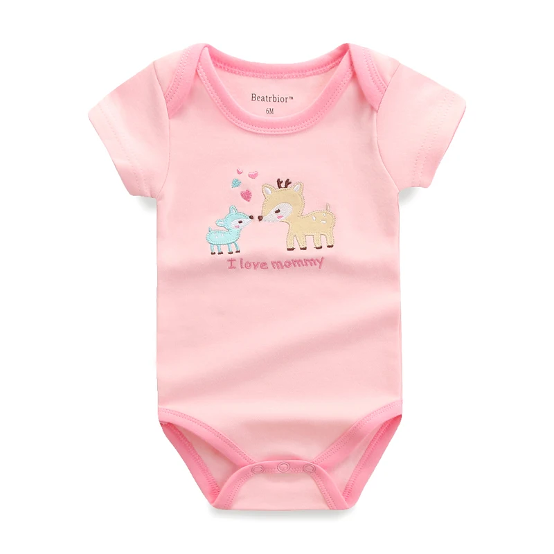 5 шт./партия детские комбинезоны летние комплекты одежды для малышей комбинезон с