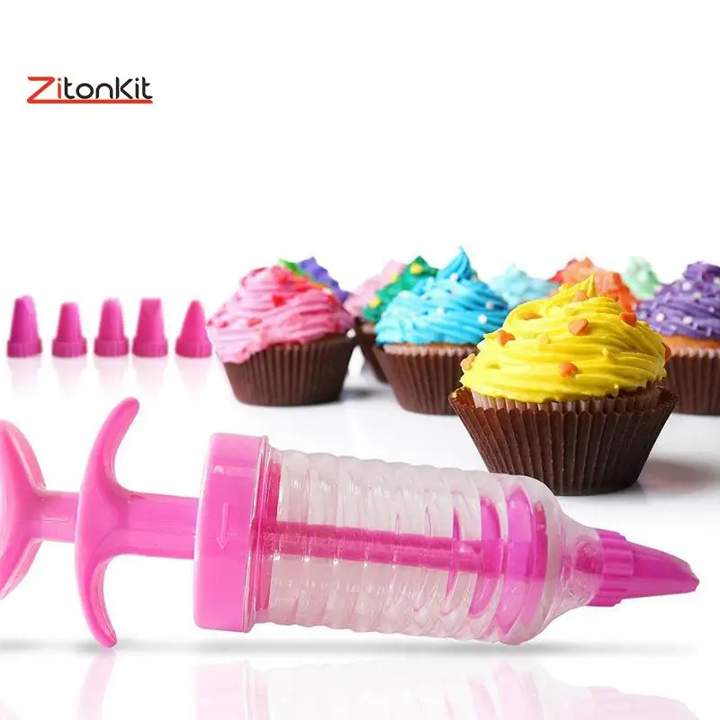 8 шт./компл. насадки для глазирования крема пистолета шприц наконечники украшения