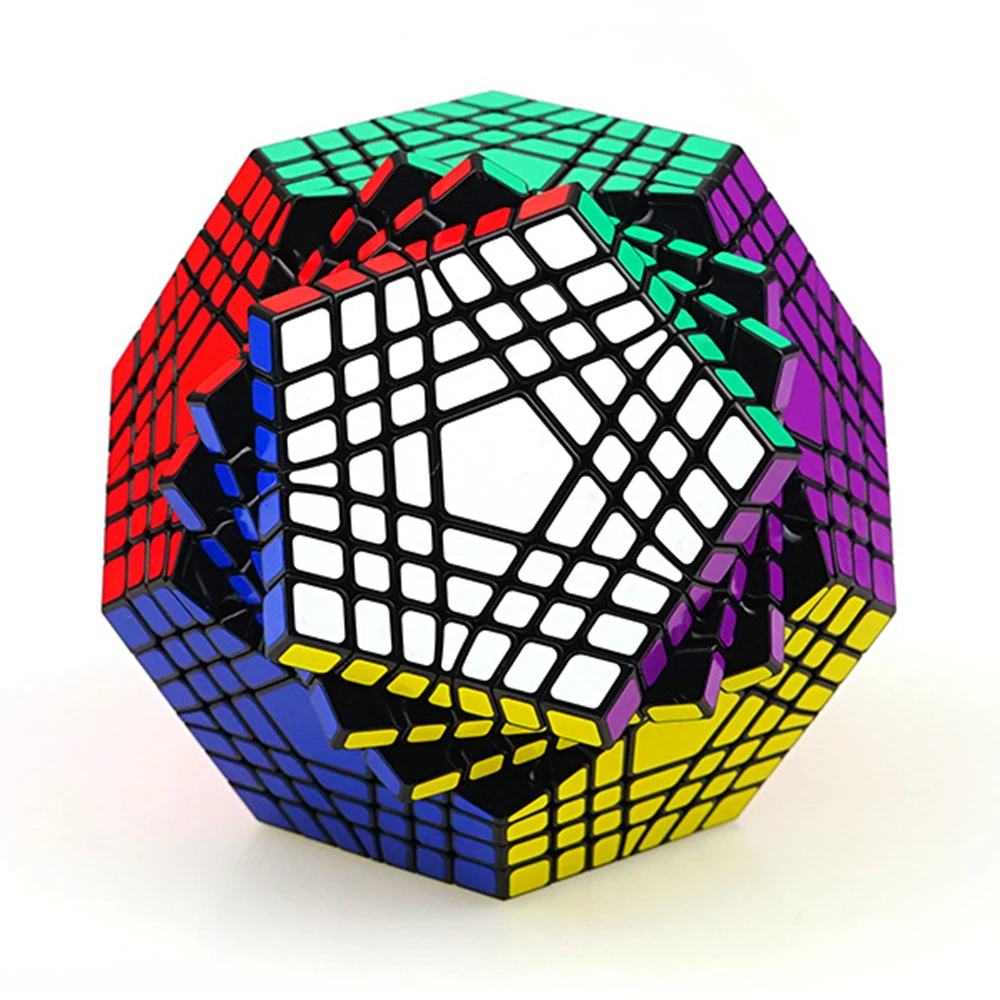 Shengshou 7x7x7 46 мм скоростной волшебный куб головоломка игра кубики обучающие игрушки