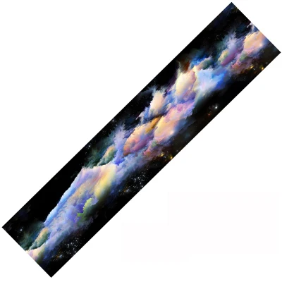 Темно-серый Скейтборд griptape длинная доска ручка лента 122*26 см - Цвет: Темно-серый