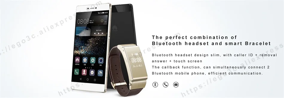Huawei B2 Band Bluetooth фитнес Смарт-браслет трекер сна монитор браслет IP57 водонепроницаемый для IOS Android