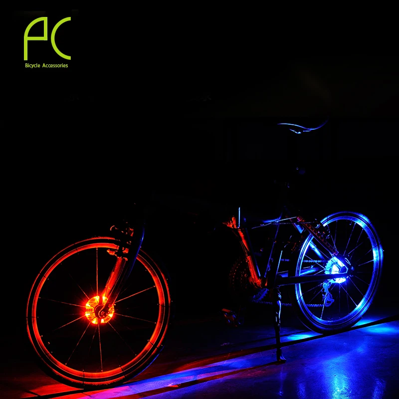Велосипедный фонарь для колеса 3 режима 8 светодиосветодиодный | Спорт и