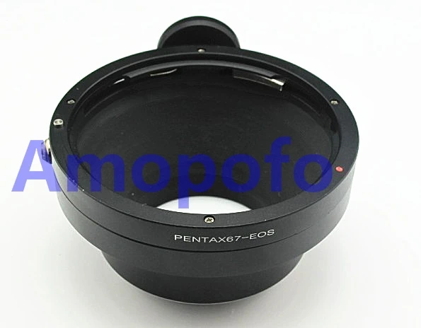 

Переходник AMOPOFO для Pentax 67 6X7, для объектива Canon EF EF-S, крепление 700D 60D 6D 5D, PK67-EF