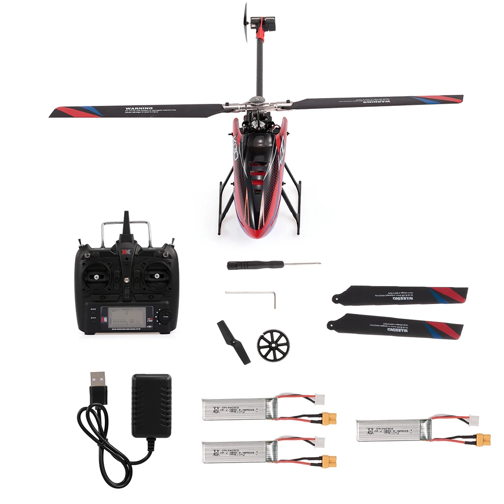 WLtoys XK K130 2 4G 6CH Радиоуправляемый вертолет и передатчик с 9200KV бесщеточный 3D6G Flybarless