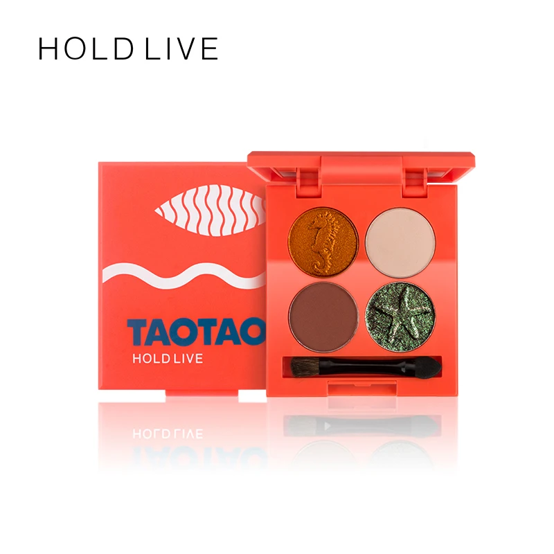 HOLD LIVE 6 цветов Палитра теней для век макияж мерцающий матовый Пигмент Тени