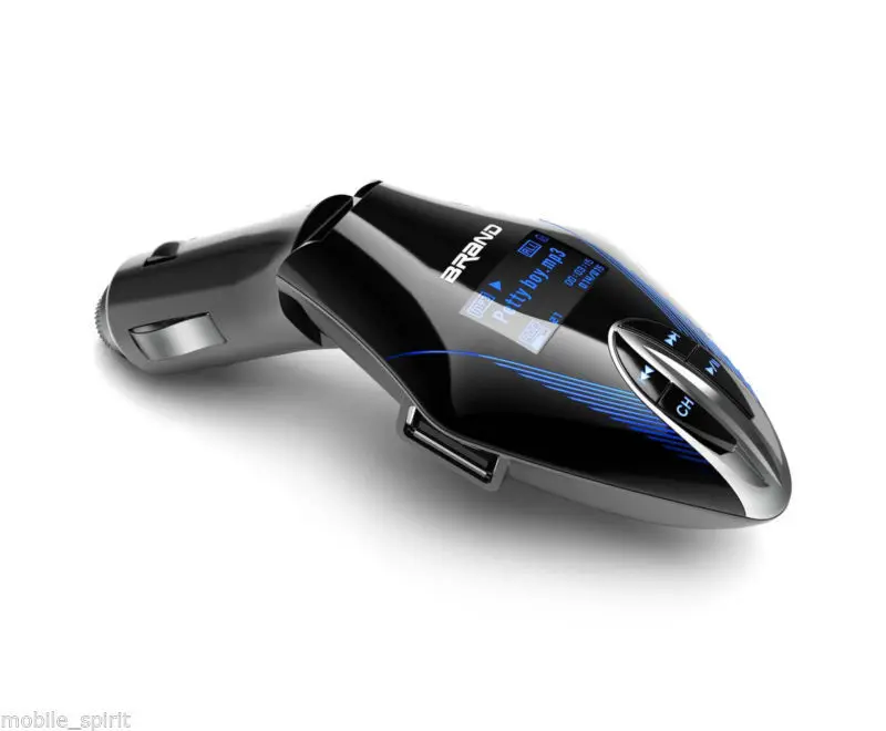 2015 New 3 Colors Optional Red/blue/green LCD Car Kit MP3 Player FM Transmitter Modulator charger Music USB SD MMC | Автомобили и