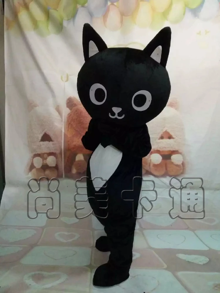 Костюм талисман в виде кошки Mascotte для взрослых смешной мультяшный персонаж