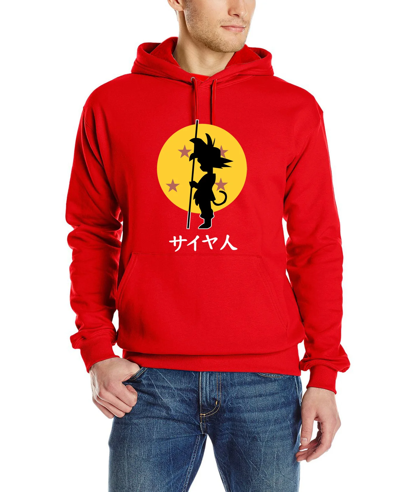 goku long sleeve crossfit darke streetwear harajuku crossfit ball z hipster casual cotton hoodies men Dragon Ball Z sweatshirt