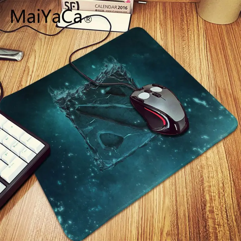 MaiYaCa Dota 2 логотип резиновый коврик для мыши игра с закругленными краями резиновые