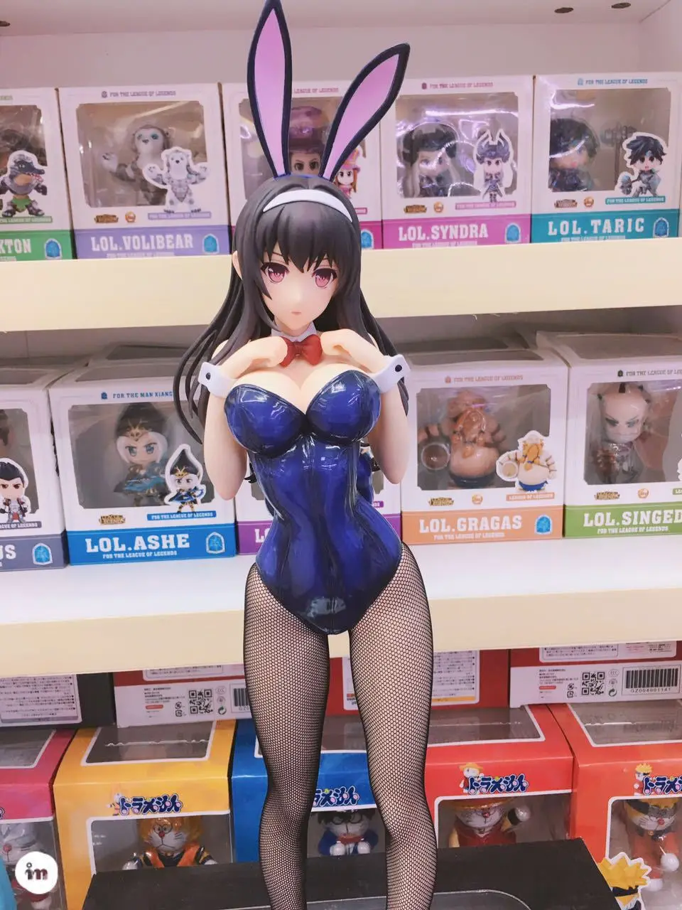Аниме героиня саэнай No Sodatekata Kasumigaoka Utaha Bunny сексуальная девушка экшн фигурка из