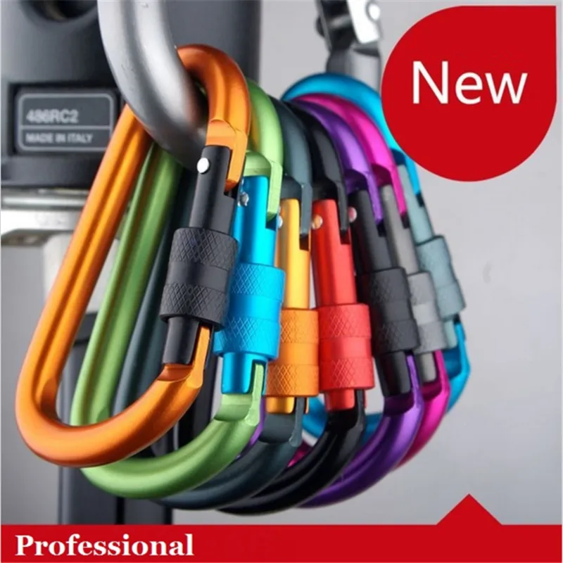 Высокое качество многоцветная 8 см Пряжка для кемпинга и походов подвесная