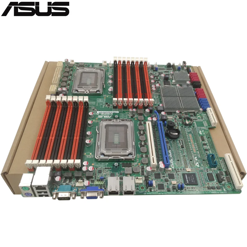 Оригинальный использовать сервер материнская плата для Asus KGPE-D16 разъем G34 Opteron 6000