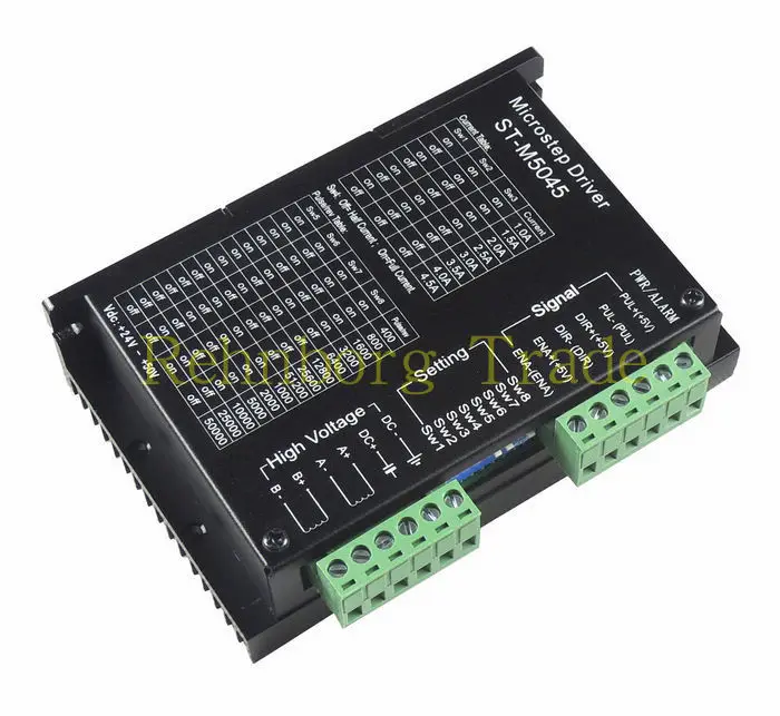 24-50VDC 256 подделка ST-M5045 Замена M542 2M542 CNC микро-шаговый двигатель 23 двухполярный 2