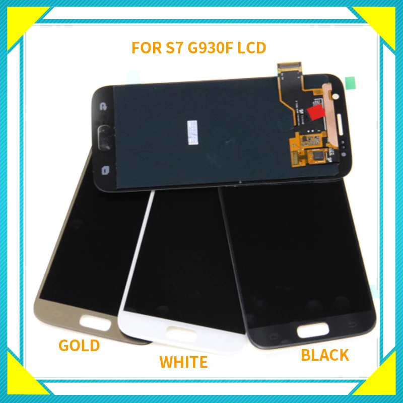 Экран для SAMSUNG Galaxy S7 ЖК дисплей G930 G930F G930A сенсорный дигитайзер сборка