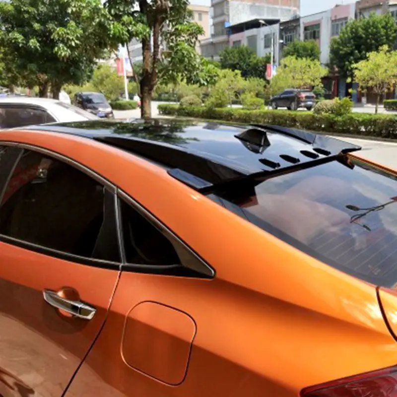 Для honda civic спойлер стайлинга автомобилей 4 дверей из АБС-пластика крыши автомобиля украшения для honda civic спойлер