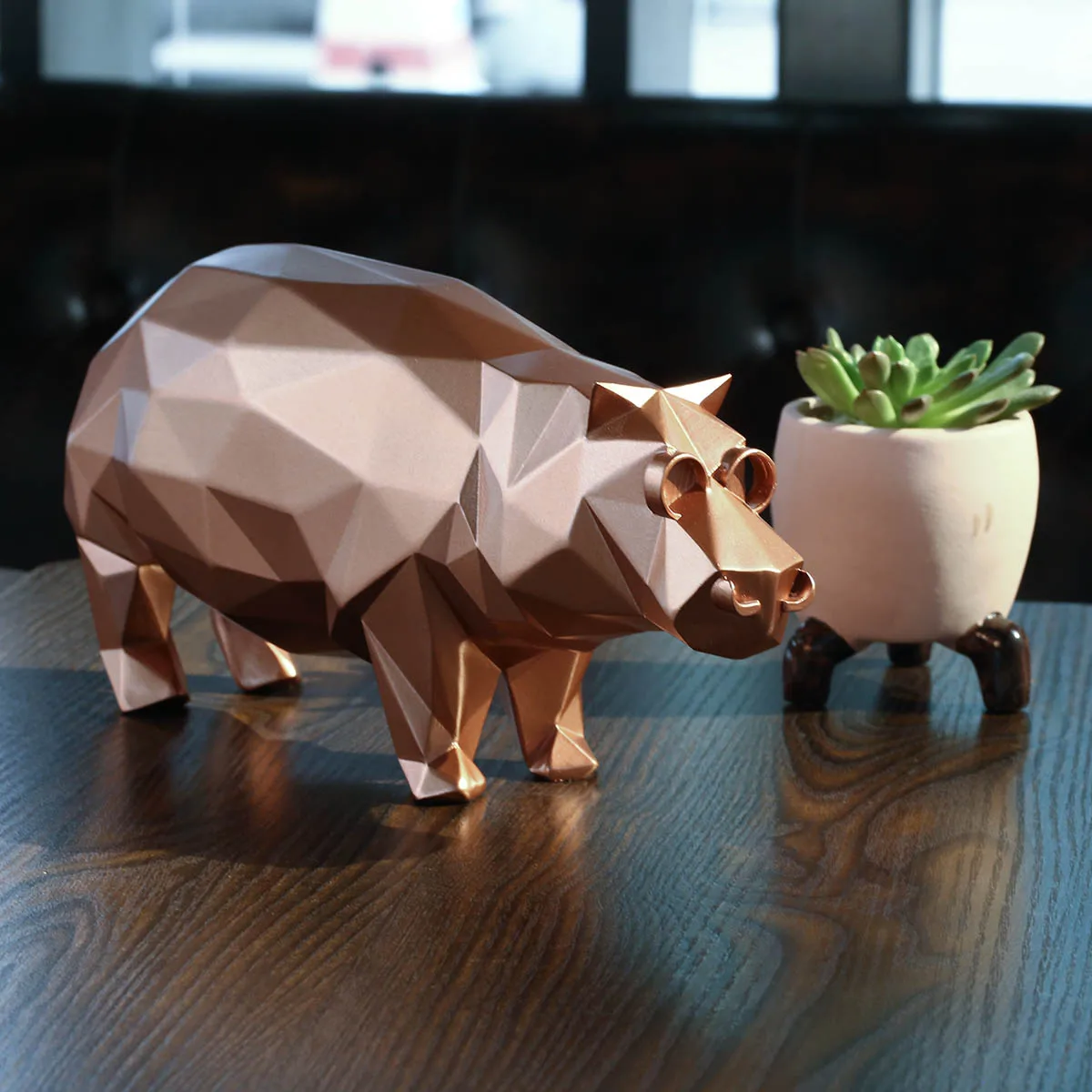 Tooarts Tomfeel Hippo современная скульптура из смолы абстрактная Статуэтка Животного