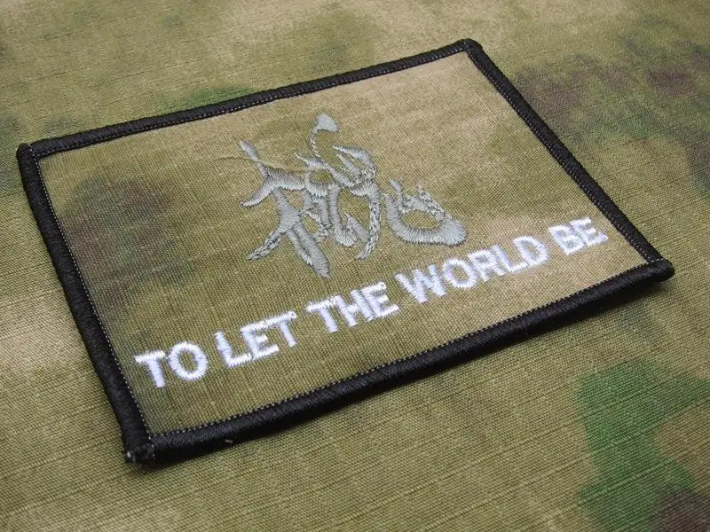 A-TACS FG MGS Лиса гончая группа спецназа змея чтобы мир был вышитым патч B3313 | Дом и сад