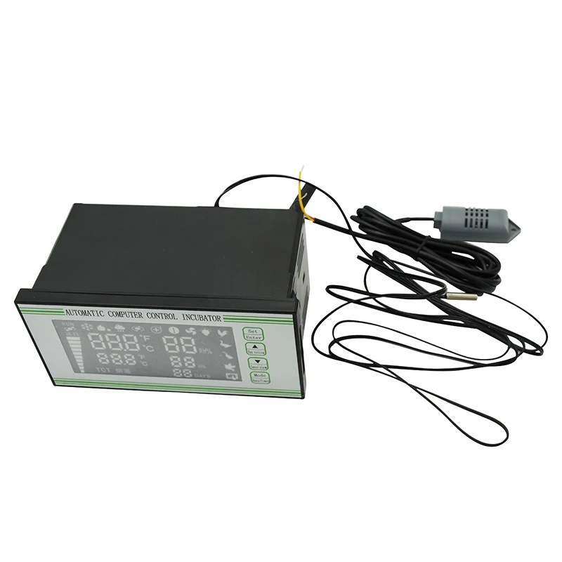

XM-18S Egg Incubator Controller Thermostat Hygrostat Full Automatic Control with Temperature Humidity Sensor Probe