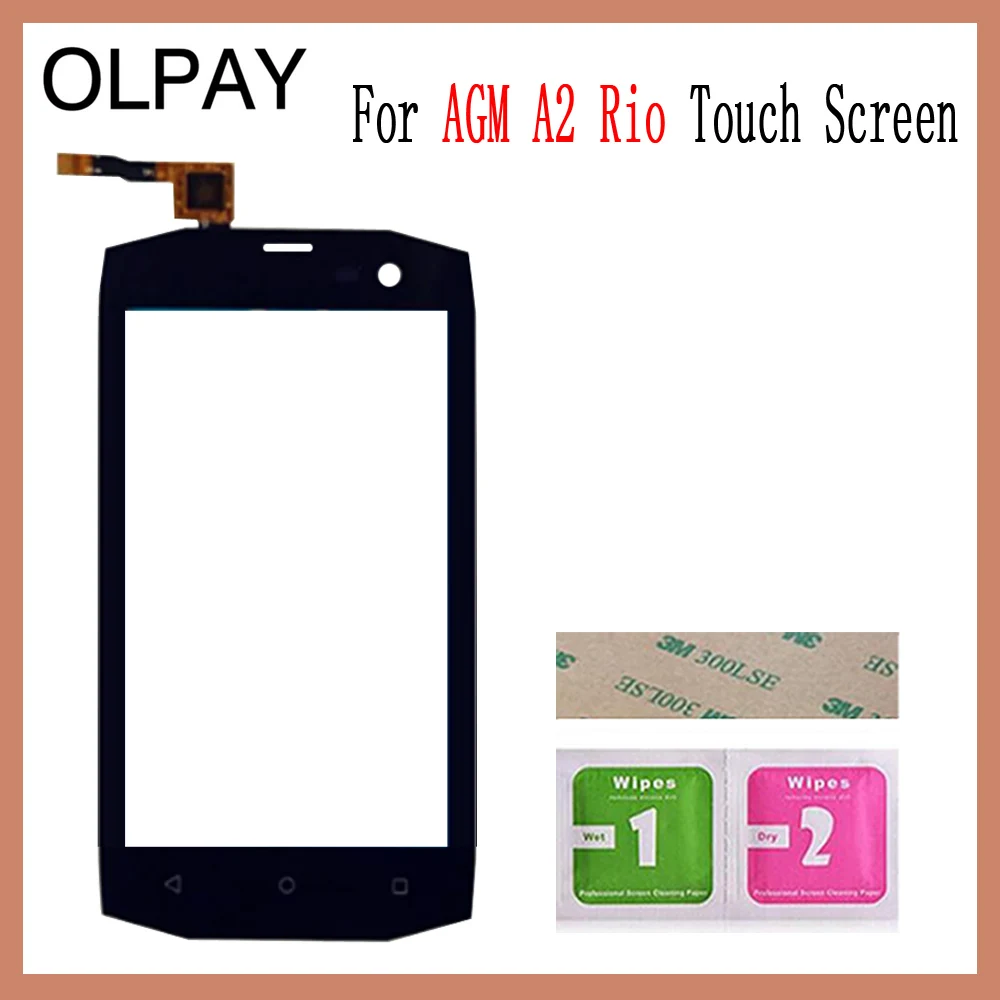 4 0 `` сенсорная панель для AGM A2 Rio сенсорный экран стекло дигитайзер датчик
