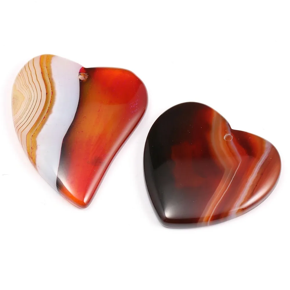 

New 5 Piece Set Agates Pendant Punch Irregular Shape Hot Sale Charm Pendants for Jewelry Making Necklace