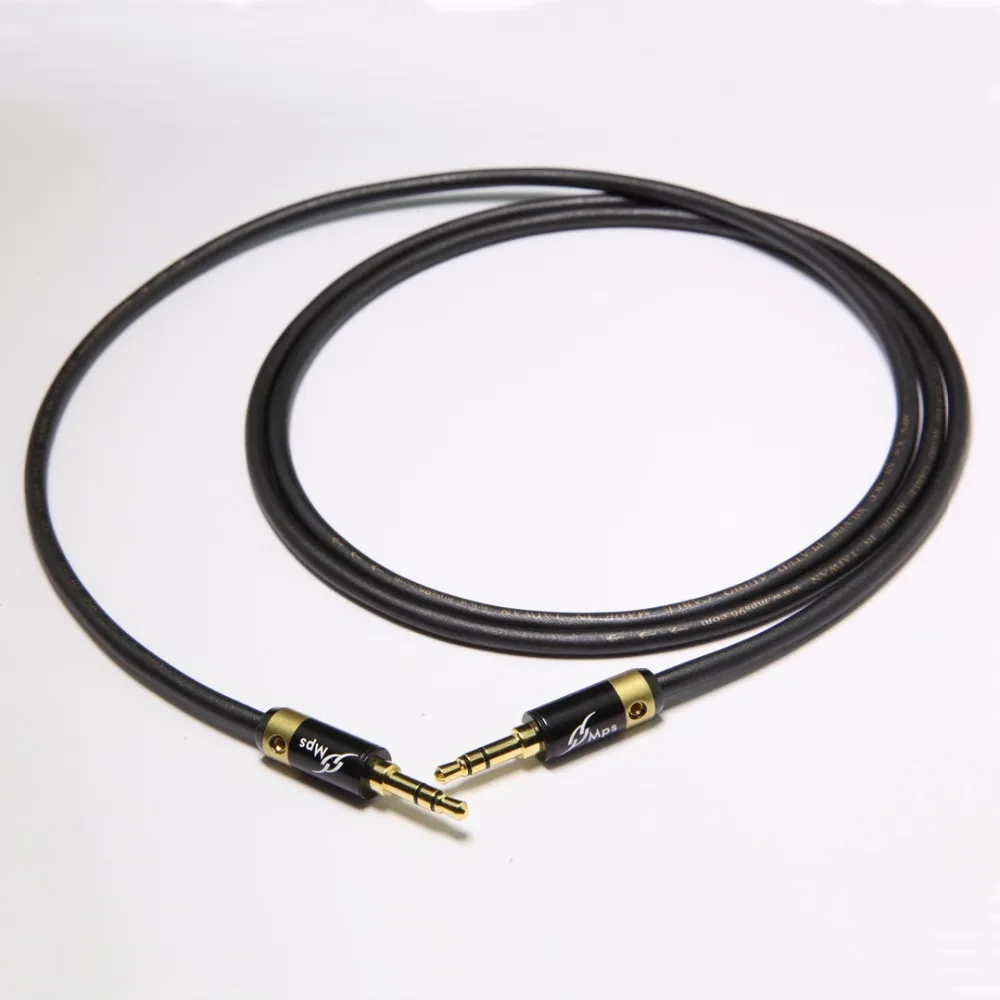 MPS X 9 Eagle 3 5 мм AUX кабель 99.99997% 6N OCC серебристый линия стерео штекер для Hifi аудио
