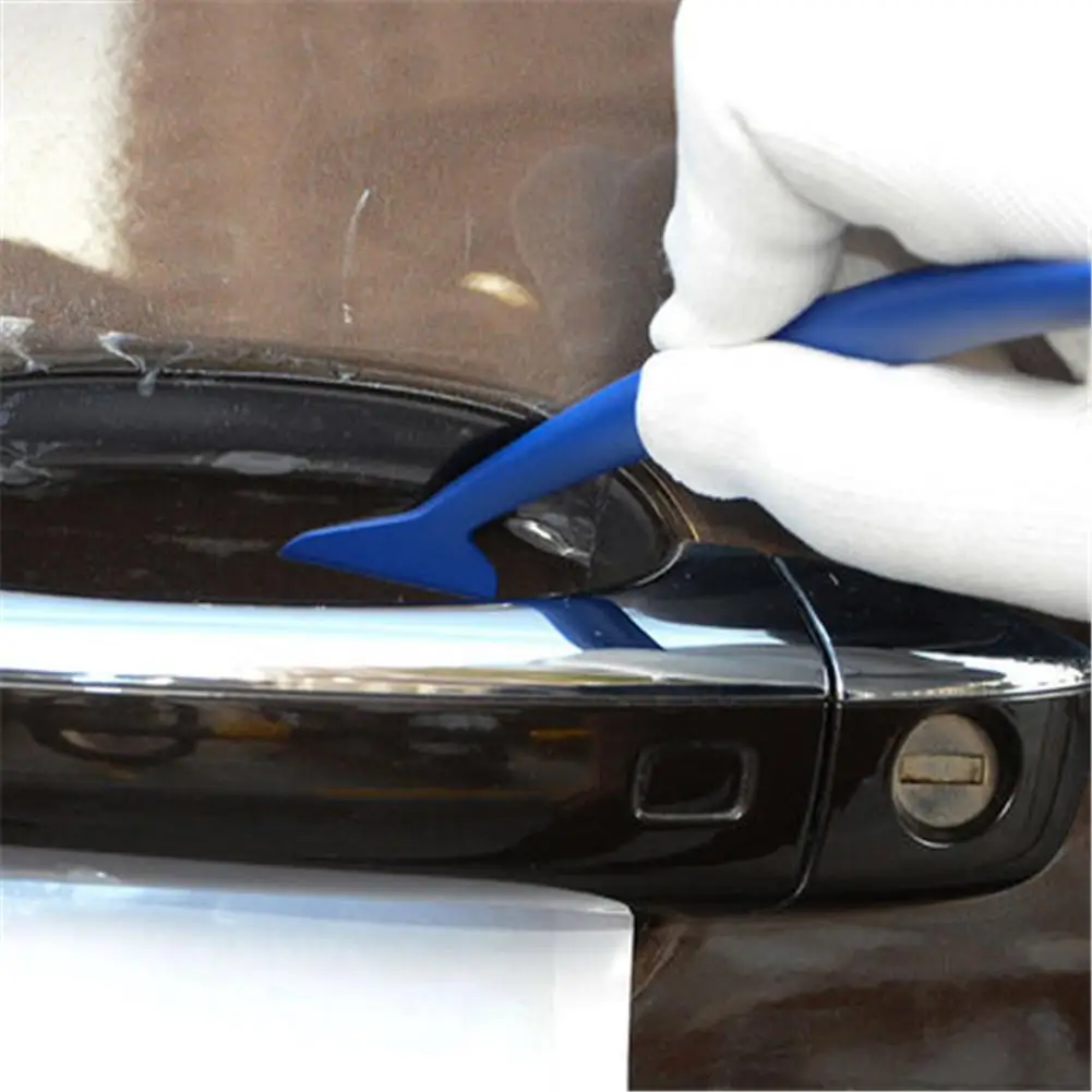 4 Pcs/Set Film Edge Cover Car Color Invisible Clothing Tool Kit Wrap Vinilo Faros Pellicola Fari |