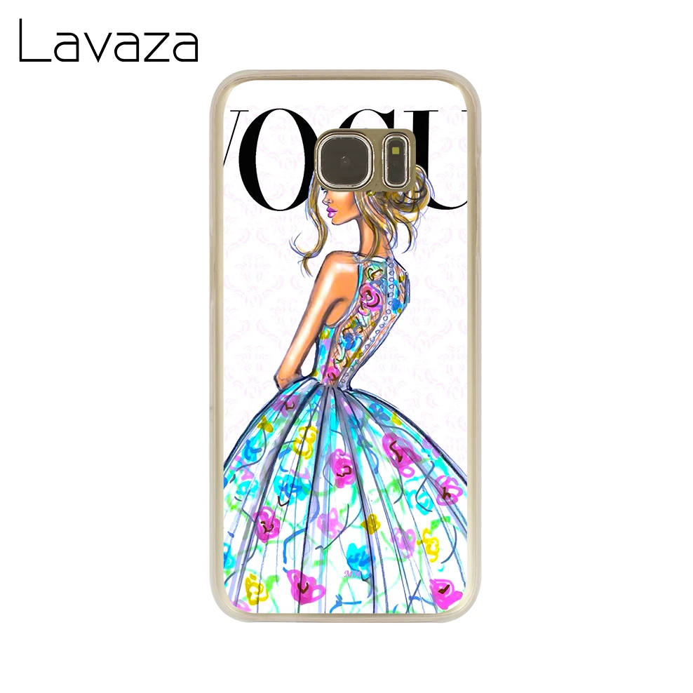 Lavaza Женский Бренд Vogue дизайнерский чехол для samsung Galaxy J7 J6 J5 J3 J1 J2 2018 2017 2016 2015 US EU