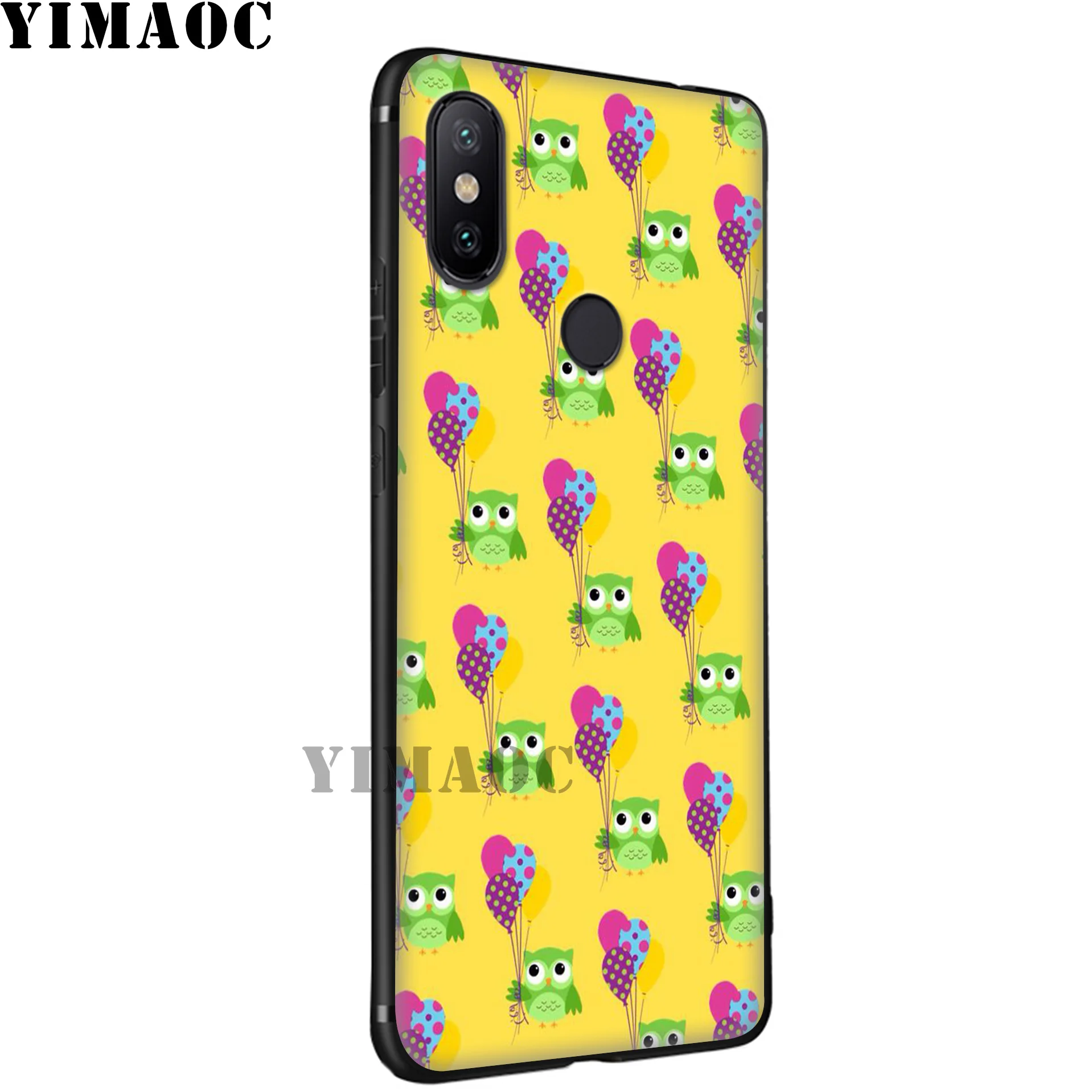 YIMAOC Cute Owls Cartoon Soft Silicone Case for Xiaomi Redmi 7A Note 7 6 6A 5 4 4X 4A 5A S2 Plus K20 Pro Lite |