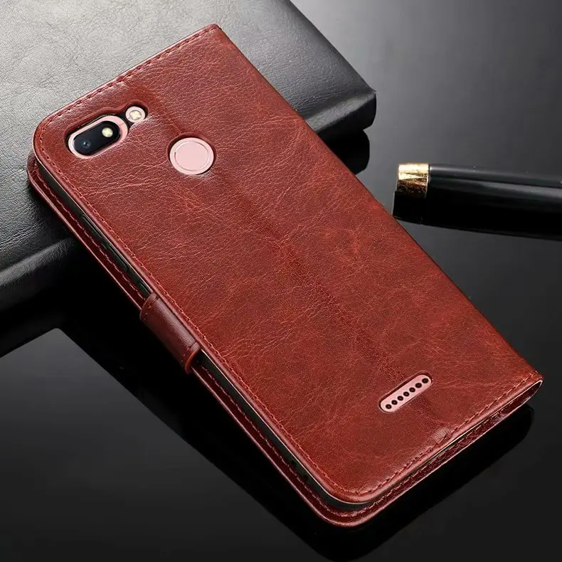 Роскошный Ретро флип чехол Mi 8 Lite для Xiaomi бумажник на заднюю панель телефона
