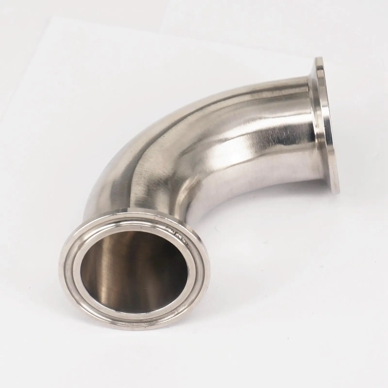 38 мм O/D Tri Clamp 1 5 &quot304 санитарный наконечник из нержавеющей стали 90-градусный