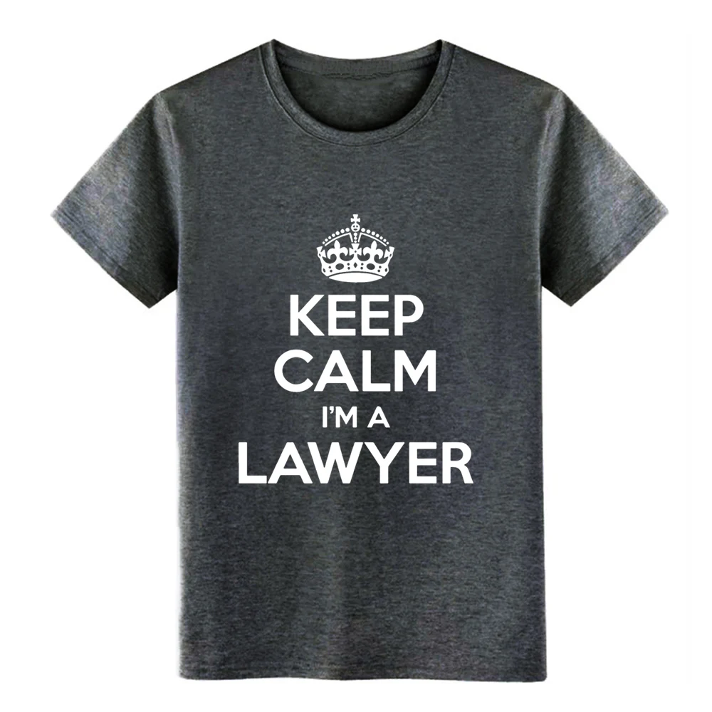 Keep Calm I&amp#39m a Lawyer Solicitor Law Student t shirt Customize cotton O-Neck Costume Graphic Funny Casual Kawaii | Мужская