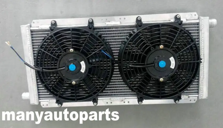 56 мм алюминиевый радиатор + вентиляторы для LOTUS ELISE & pci серии 1 и 2 VAUXHALL VX220 M/T|fan