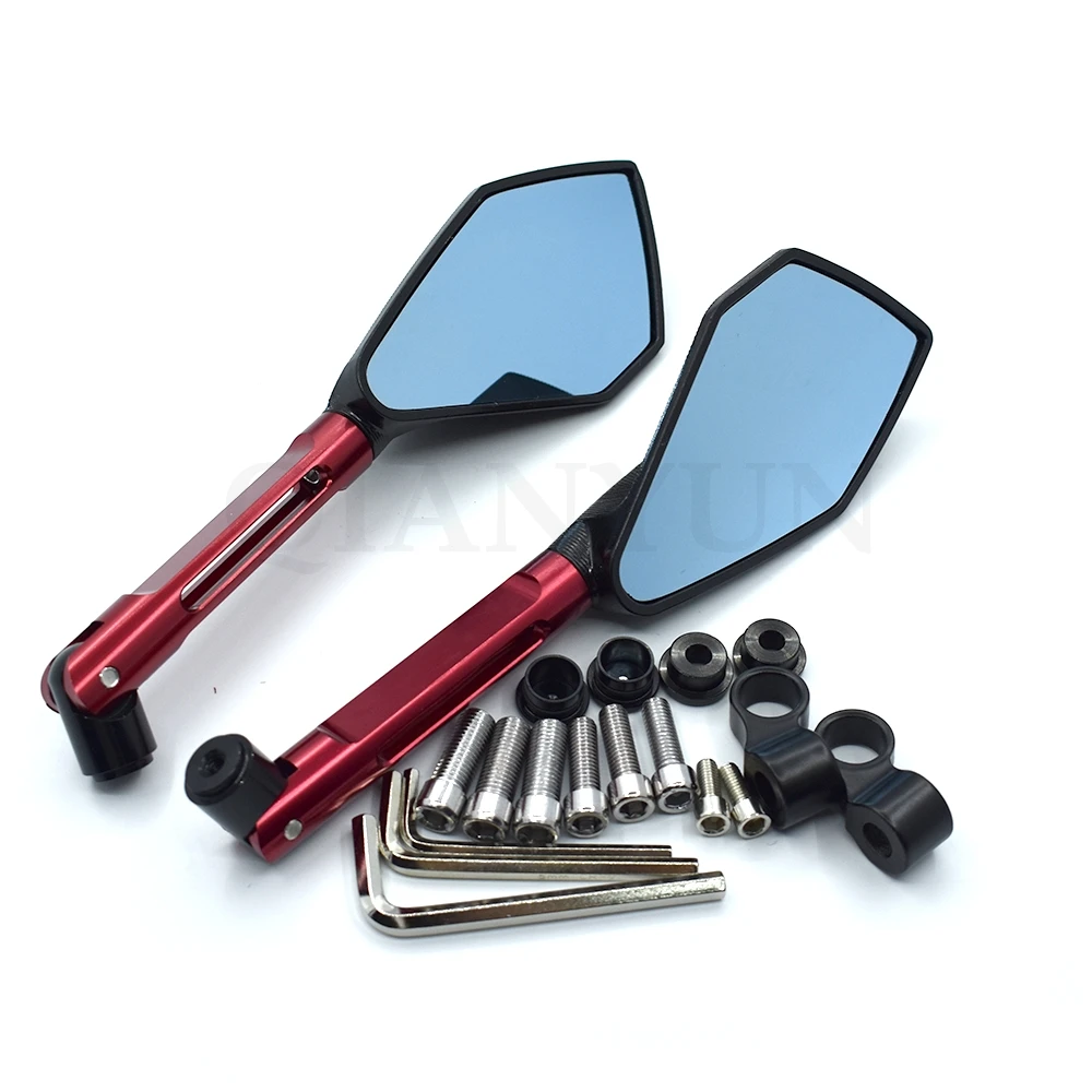 

Universal motorcycle CNC aluminum 8 mm 10 mm rearview mirror side mirror accessories For Ducati 400 620 695 696 796