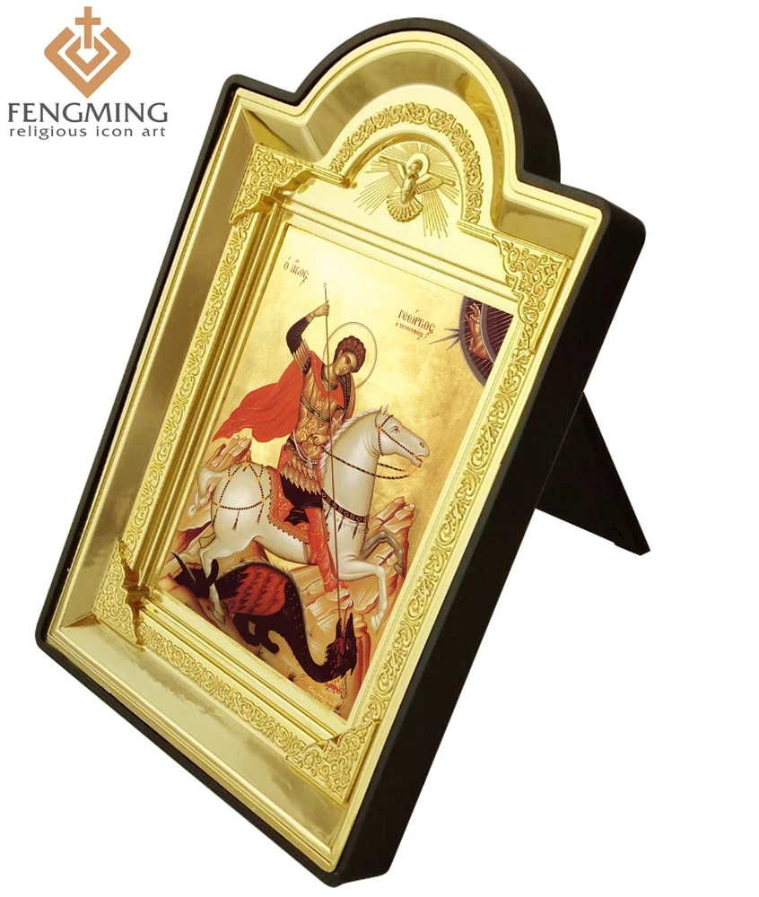 2016 модная Греческая православная бронзовая пластиковая фоторамка талисман