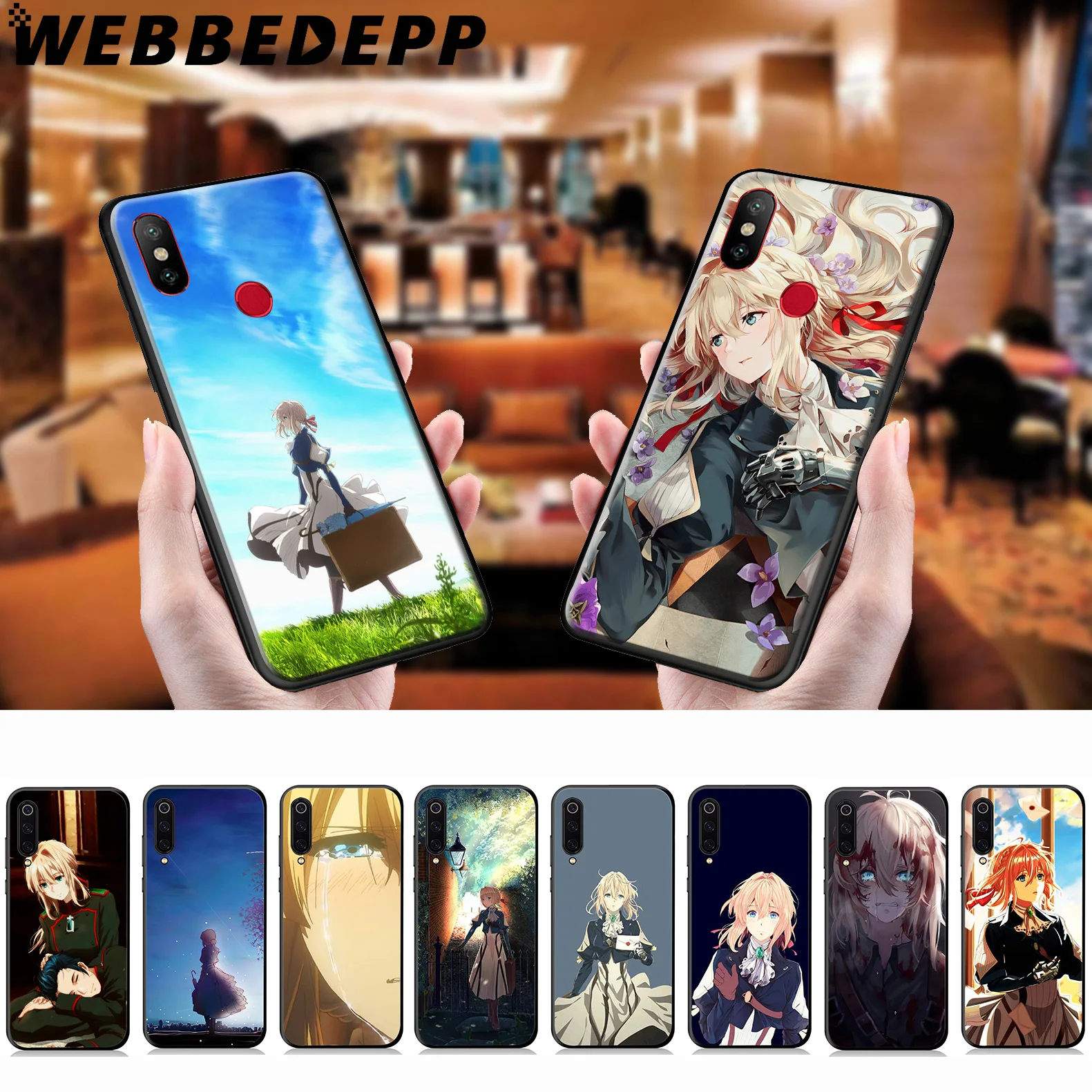 Мягкий чехол WEBBEDEPP Violet Evergarden Anime для Xiaomi Mi 9T 9 8 SE 6 A1 A2 A3 Lite MiA1 MiA2 MiA3 F1 MAX 3 Mi8 CC9E CC9 |