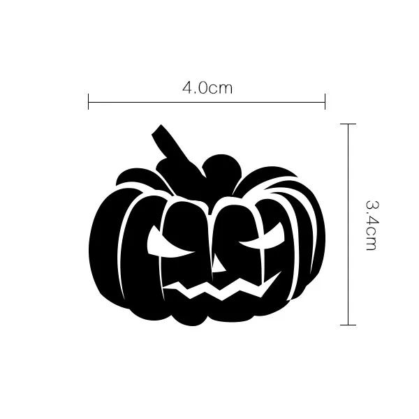 10 шт. Хэллоуин тыква фонарь эскиз свадебное украшение наклейка на стену обои