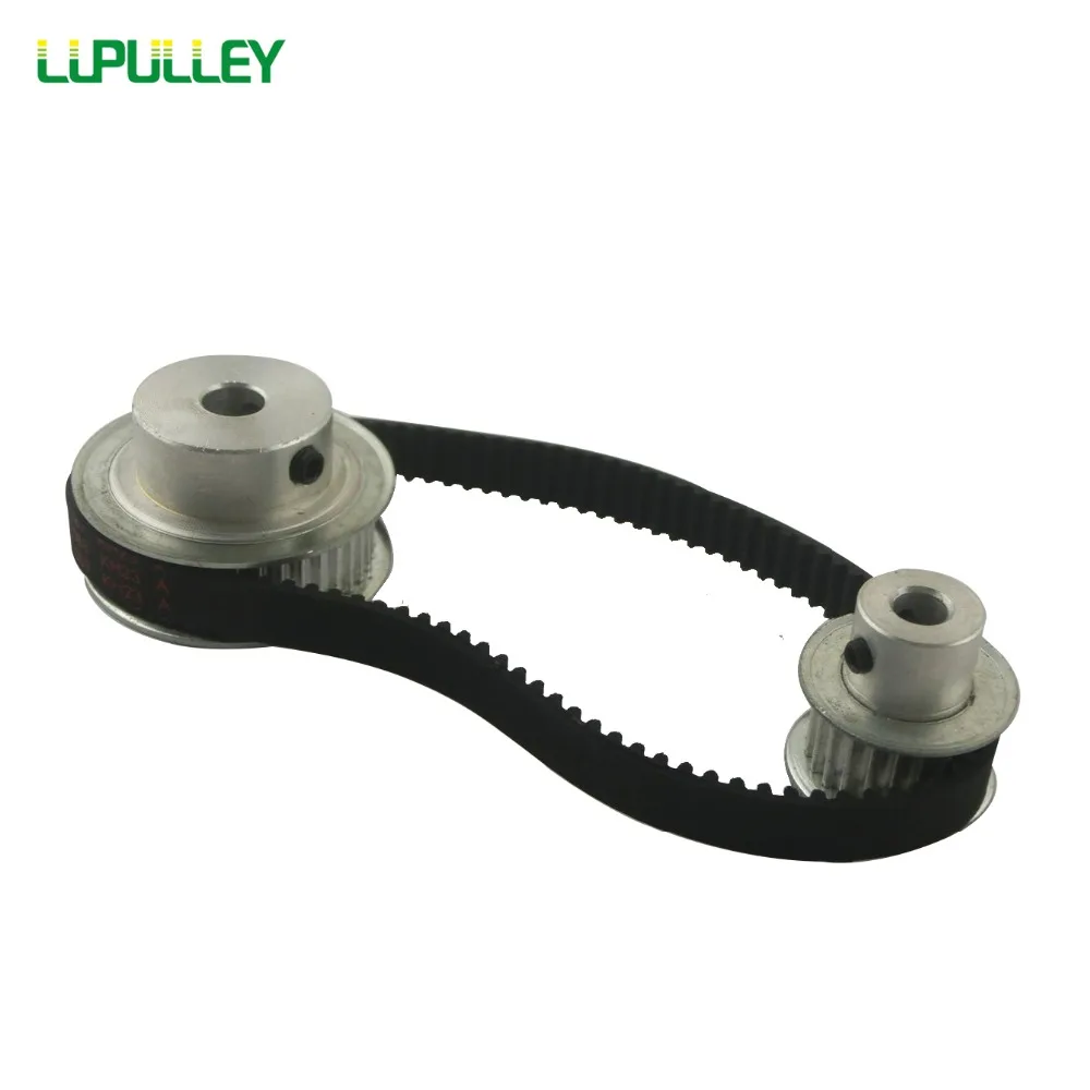 Шкив зубчатого ремня LUPULLEY HTD3M зубчатое редукция (2:1) 60T 30 зубьев шкивы ГРМ передача