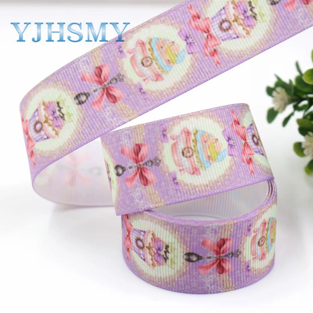 YJHSMY G-181017-1405 25 мм 10 ярдов маленькие животные ленты термопечать grosgrain сделай сам