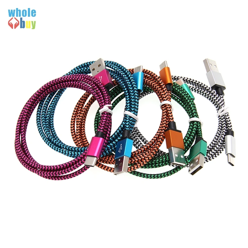500pcs USB Type C Cable Fast Charging USb Type-c Data Cord Charger For Samsung S9 S8 Note 9 Huawei P20 Pro Xiaomi | Мобильные