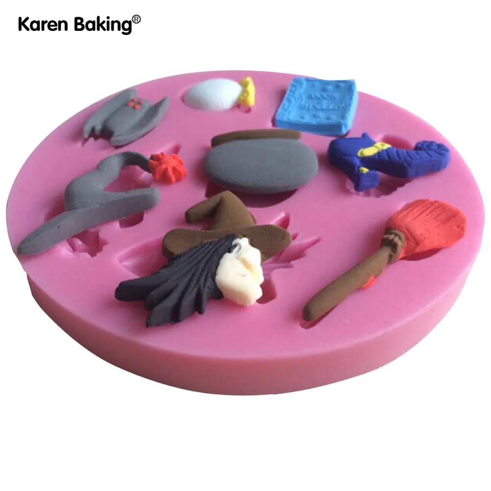 Каждый день на высоком каблуке Обувь Форма помадные формы силиконовые шоколад